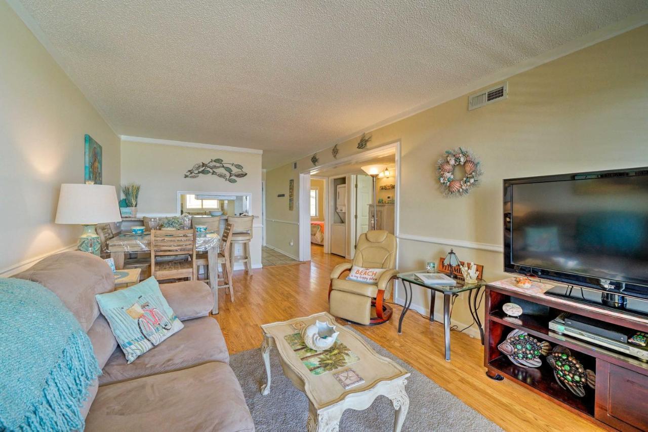 Breezy Beach Retreat With 180-Degree Ocean Views! Carolina Beach Exterior foto