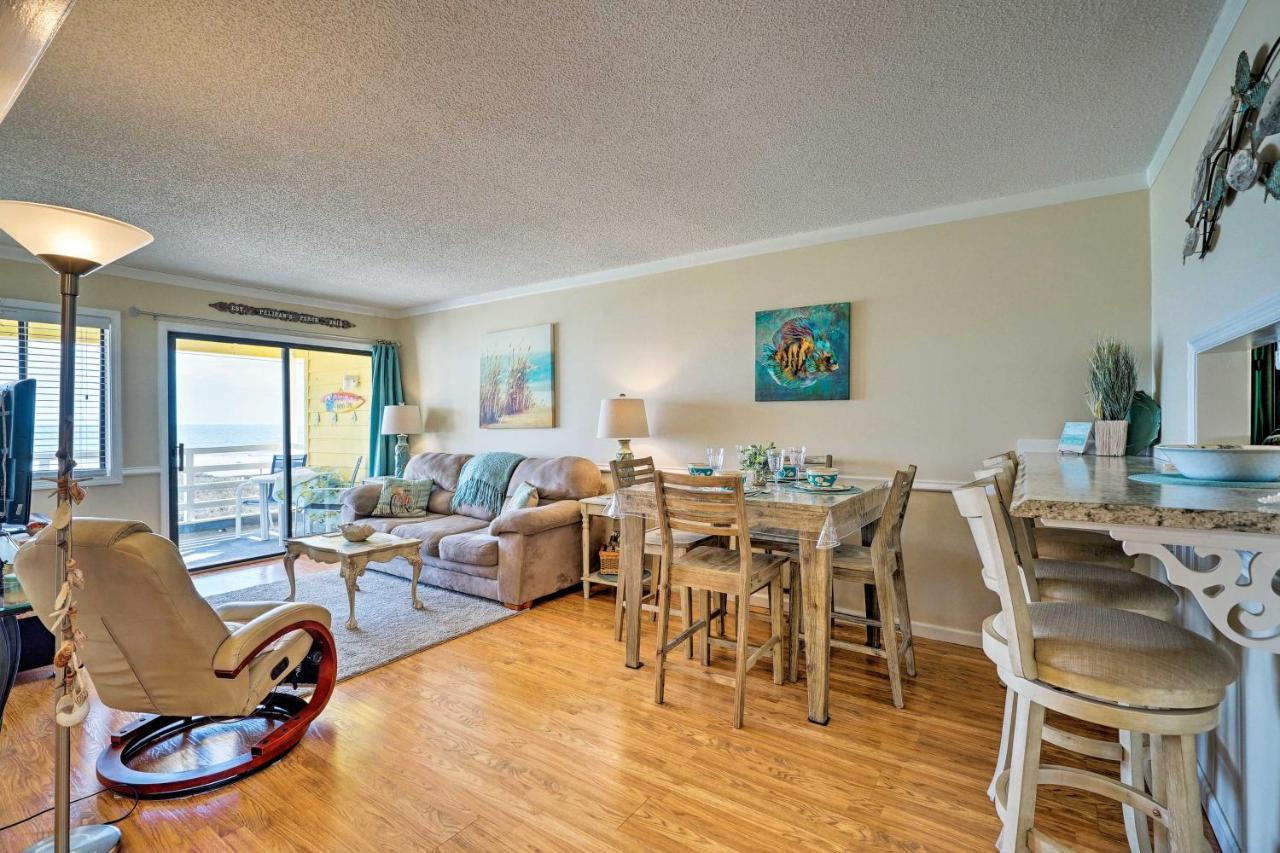 Breezy Beach Retreat With 180-Degree Ocean Views! Carolina Beach Exterior foto