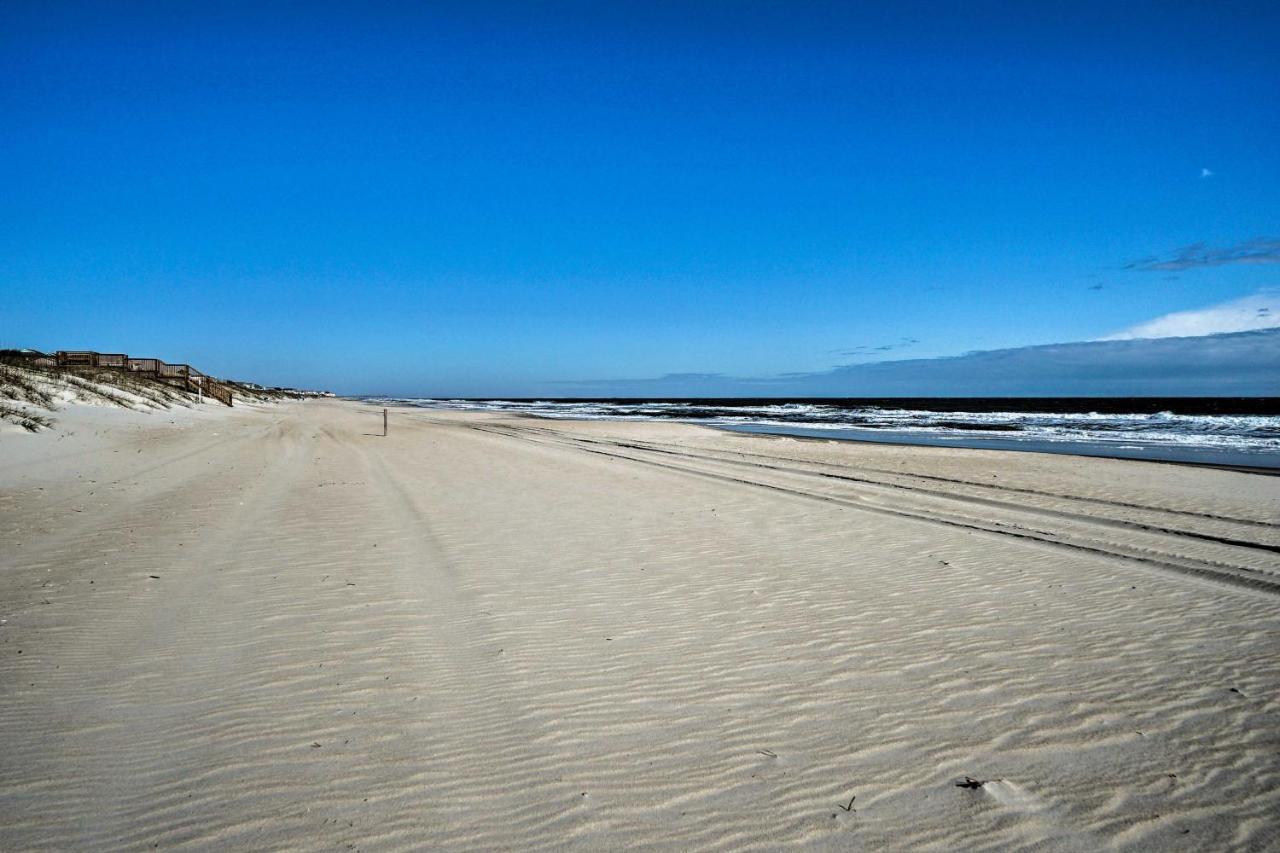 Breezy Beach Retreat With 180-Degree Ocean Views! Carolina Beach Exterior foto