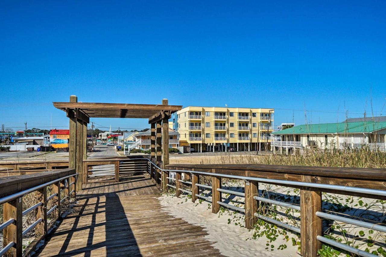Breezy Beach Retreat With 180-Degree Ocean Views! Carolina Beach Exterior foto
